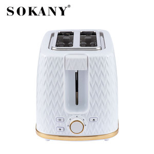 Sokany -034 2 rebanadas Manual pantalla táctil <span class=keywords><strong>pan</strong></span> tostadora eléctrica hogar cocina <span class=keywords><strong>juguete</strong></span> para Hotel desayuno diseño elegante - Product Image 4