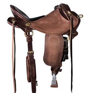 Silla de montar inglesa de cuero genuino estilo occidental BS International, sostenible, para carreras de caballos, con estructura de madera, artículos ecuestres, directo de fábrica - Product Image 2