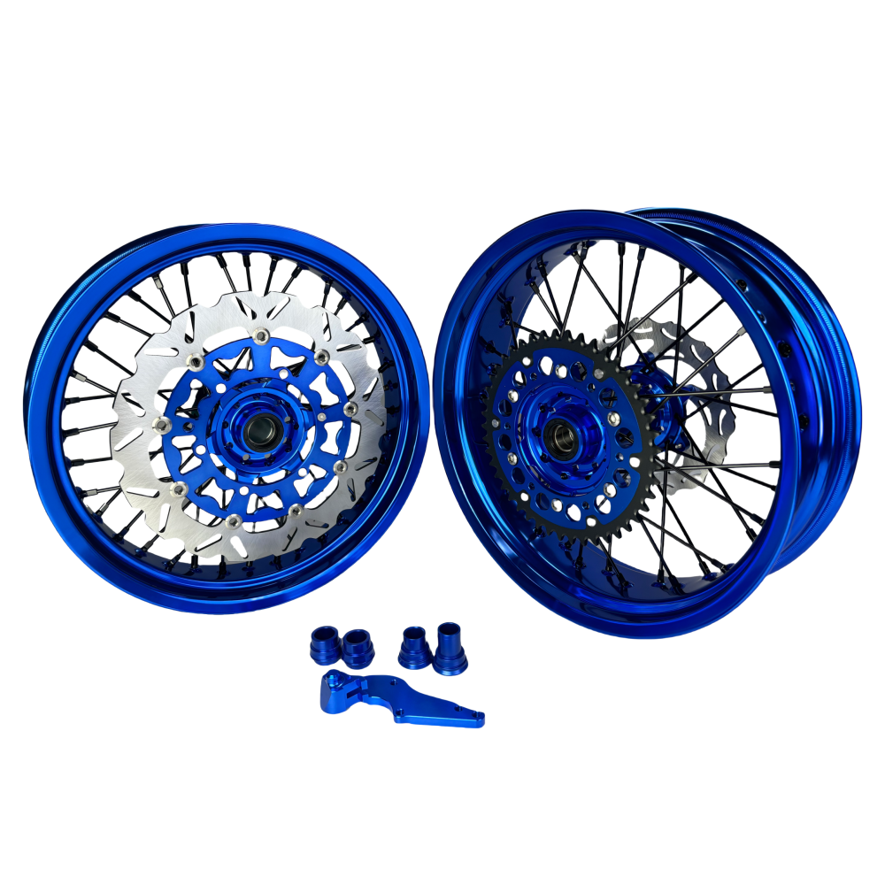 ヤマハ YZ125 YZF 250 450 YZ 450用スーパーモタードリム、オートバイ