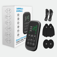 Máquina TENS Digital con Masaje EMS, 36 Programas, 25 Niveles de Intensidad Ajustables para Alivio del Dolor Muscular de Espalda y Cuello