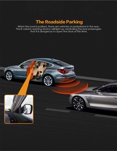 ระบบตรวจจับจุดบอดด้านหลังรถยนต์ Autodragons รุ่นใหม่ล่าสุด พร้อมไฟเตือน LED เซ็นเซอร์ไมโครเวฟ 24GHz และกระจกมองหลัง - Product Image 4
