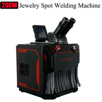 Mesin Las Laser Perhiasan Presisi Tinggi 200w YAG untuk Perbaikan Baja Tahan Karat, Emas, dan Perak