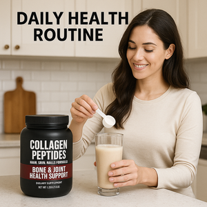 Poudre de peptides de collagène marin hydrolysé complexe avec biotine pour adultes – Formule amincissante et bienfaits beauté pour la croissance des cheveux et la peau - Product Image 4