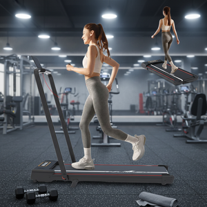 Electric Foldable Treadmill Flat Walking Machine LED Display <strong>Manual</strong> Incline Anti-Slip Surface Portable Design for Indoor Fitness - Product Image 6