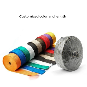Cinta <span class=keywords><strong>Aislante</strong></span> de Fibra de Vidrio de Alta Temperatura para Envolturas de Turbo, Suministro Directo de Fábrica 2026, para Aplicaciones de Alta Temperatura - Product Image 3