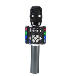 Microphone karaoké <span class=keywords><strong>pour</strong></span> enfants et adultes - Microphones Bluetooth avec lumières disco, lecteur karaoké portable <span class=keywords><strong>pour</strong></span> cadeaux - Product Image 2