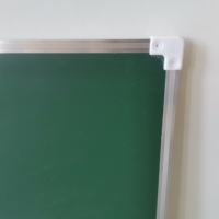 Pizarra Magnética de Doble Cara de 30x40cm, Pizarra Verde y Blanca para la Escuela y la Educación
