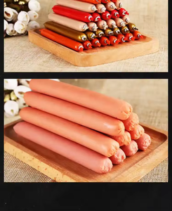Insaccato di manzo di pollo e salsiccia di prosciutto per animali domestici deliziosi snack assaggiati per i tuoi amici pelosi Pet salsiccia di prosciutto fresco - Product Image 6