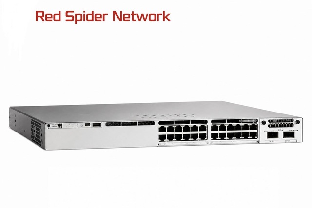 New C9300L-24T-4X-E Cisco Catalyst 9300L 24-Port 1G Data Switch with 4X10G SFP+ Uplinks