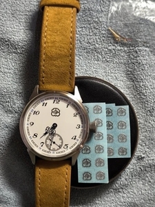 Autocollants personnalisés 3D en métal pour cadran de montre 28,5 mm, étiquettes de marque, plaques de marque, pack Kawai auto-adhésif - Product Image 2