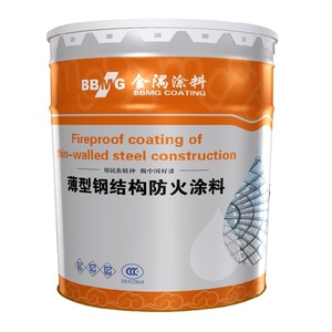 Großhandel Günstige Dicke Stahl konstruktion Feuerfeste hemmende Acrylfarbe Beschichtung von dünnwandigen Stahl konstruktionen - Product Image 1