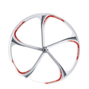 <span class=keywords><strong>26</strong></span> pollici 5 razze magnesio ruota della bicicletta colore adesivo personalizzato logo personalizzato <span class=keywords><strong>cerchi</strong></span> <span class=keywords><strong>bici</strong></span> leggeri e resistenti - Product Image 4