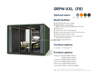 Vente en gros usine : Modules de bureau extérieurs, type capsule, pour réunions, camping et jardin, et Tiny House