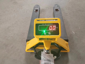 Transpaleta Manual Electrónica de 2t, Transportador de Carga, Elevador de Palets, Carretilla Manual para Mover Palets, Mide el Peso con Precisión - Product Image 4