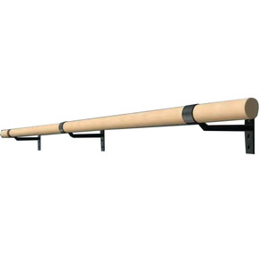 VEVOR Barra De Ballet Independiente Doble, Altura 170-1165 Mm, Barra Elástica De Madera Para Entrenamiento De Equilibrio, Ejercicios De Relajación Y Gimnasio, 1260 X 760 X 1180 Mm, Carga 136 Kg