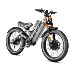 จักรยานไฟฟ้า Eahora Romeo Ultra II ระบบขับเคลื่อนสองมอเตอร์แบบ AWD ยางขนาดใหญ่ แบตเตอรี่ลิเธียม เกียร์ 7 สปีด โครงเหล็กคาร์บอนสูง ระบบกันสะเทือนเต็มรูปแบบ สำหรับการขับขี่บนถนน - Product Image 6