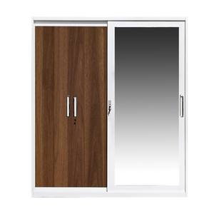 ตู้เสื้อผ้าเหล็กพร้อมล็อคตู้เสื้อผ้าเหล็กสำหรับห้องนอนขนาดศรีลังกา - Product Image 1