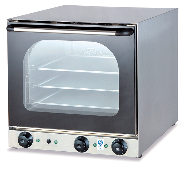 Hot Selling 68L Commercial Electric Convection Oven 4-Tray Stainless Steel Hot Air  Cake Bread Baking Oven Manufacturer 20 Years