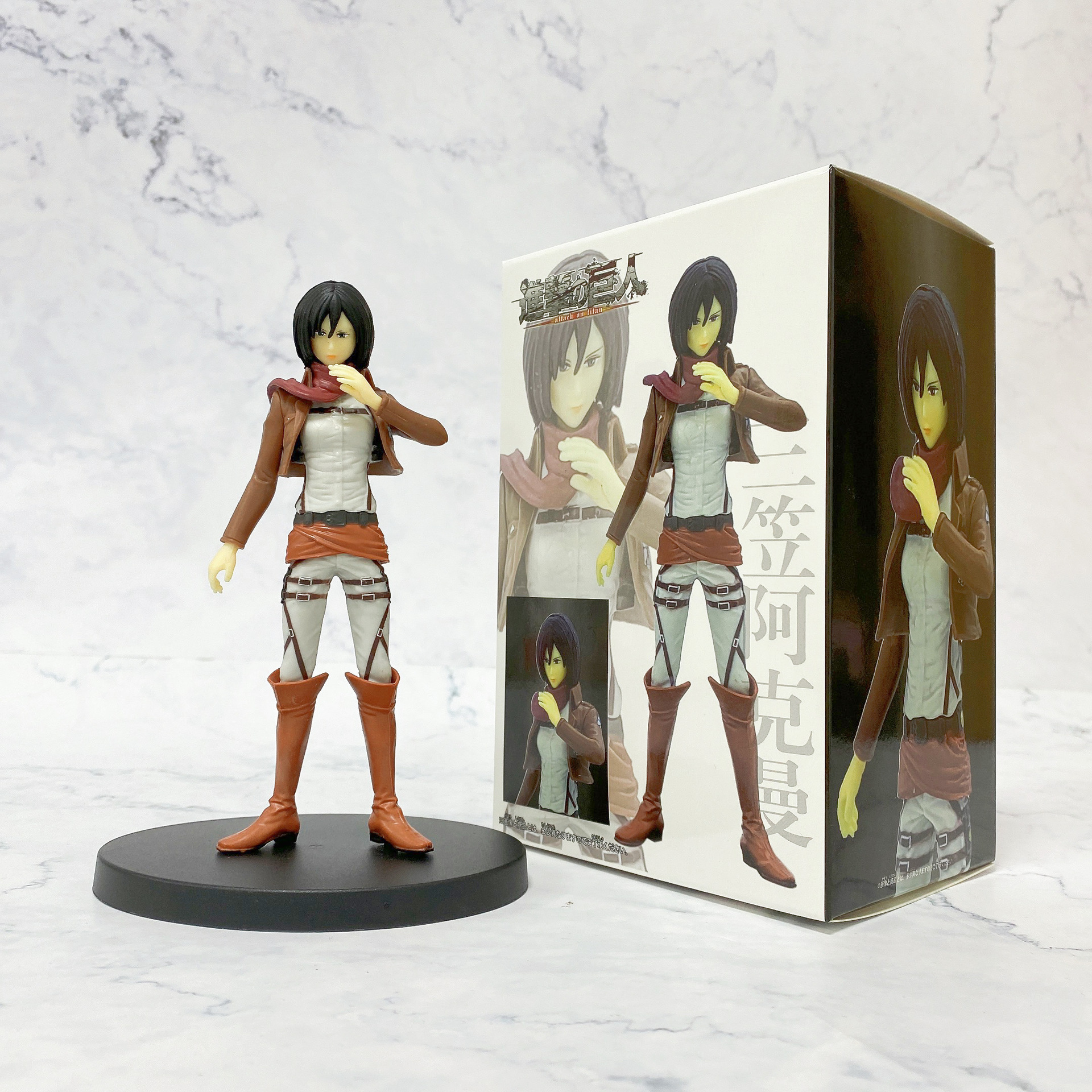 XRH16cmアニメ進撃の巨人Pvcフィギュア進撃の巨人ミカサ