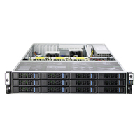 High Performance 2U 12-Bay Rack Server Intel Xeon 5380 16 Core 2.5GHz 2x32GB DDR4 REG ECC Storage 12SFF Hot Swap in Stock