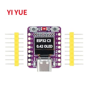 Placa DE DESARROLLO OLED con módulo OLED de 0,42 pulgadas, antena de cerámica <span class=keywords><strong>ESP32</strong></span>, placa de desarrollo Supermini, Wifi, Bluetooth, 1 unidad - Product Image 2