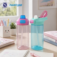 Bouteille d'eau en plastique Tritan sans BPA, résistante aux chocs, à large ouverture, anti-poussière, pour la randonnée et les activités de plein air