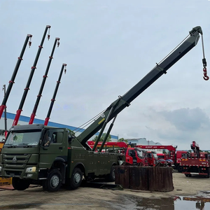 Nouveau camion de dépannage diesel manuel CLW 60t avec rotateur pour le récupération de véhicules - Product Image 5