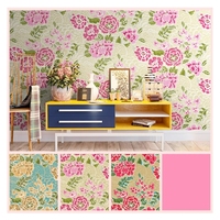 Papier peint PVC 3D moderne, nouveau motif floral, décoration intérieure pour enfants, cuisine, isolation thermique, imperméable, revêtement mural