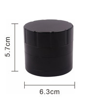 Moulin à épices en alliage d'aluminium de 63 mm, écologique, outils pour herbes et épices, utilisation en restaurant