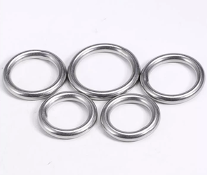 Personnalisé 304 316 <span class=keywords><strong>acier</strong></span> inoxydable métal solide soudé cercle <span class=keywords><strong>rond</strong></span> sans couture joints toriques - Product Image 3