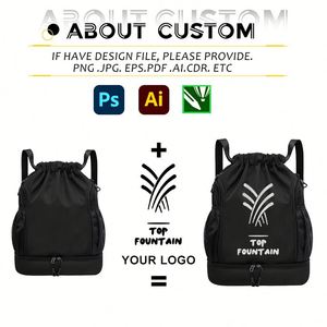 New Style <b>Drawstring</b> Backpack <b>Bag</b> Wholesale Custom <b>Drawstring</b> <b>Bag</b> Custom logo Casual Travel Men's Sports Basketball <b>Bag</b> - Product Image 3