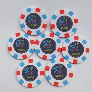 Fiches da <span class=keywords><strong>Poker</strong></span> in Ceramica Tina EPT di Qualità Casinò Vuote e Personalizzabili - Product Image 2