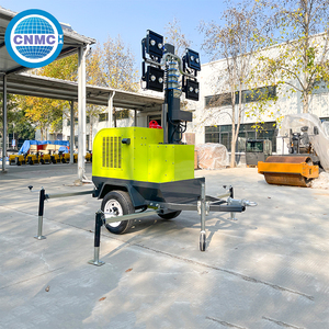 Tour d'éclairage <span class=keywords><strong>diesel</strong></span> robuste avec lampes LED, fonctionnement silencieux et extension de 4 à 9 m pour les applications minières - Product Image 3