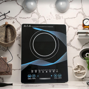 Bán buôn 220V Điện cảm ứng bếp xách tay 2000W cảm ứng đung với điều khiển cảm ứng cơ thể nhựa cho hộ gia đình sử dụng - Product Image 4
