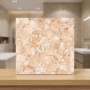 Legend Crema 600x600mm 20mm Glossy Porcelain Tiles Cream Marble Effect Contemporary Interior Flooring Swimming Pool Tile - Product Image 6