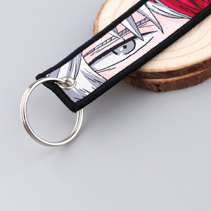ป้ายทอจี้ผ้าอนิเมะญี่ปุ่นพวงกุญแจปักสองด้านลายลายอนิเมะ - Product Image 5