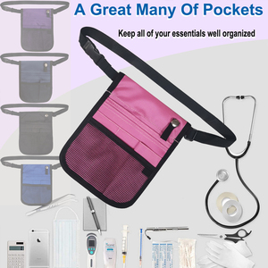 Bolsa de Cintura Impermeable <span class=keywords><strong>Personalizada</strong></span> para Enfermeras, Bolsa Organizadora Médica, <span class=keywords><strong>Riñonera</strong></span> para Enfermeras - Product Image 2