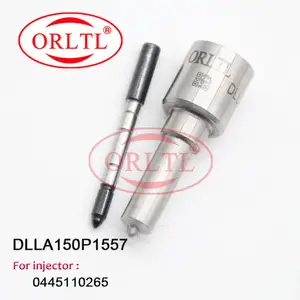 ORLTL Jet Buse D'injection de Carburant DLLA150P1557 (0433171960) Injecteur De Carburant Buse à RAMPE COMMUNE DLLA 150 P 1557 Pour Bosh 0445110265