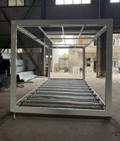 Structure en acier léger modulaire en gros pour conteneurs maritimes, idéale pour la construction préfabriquée d'appartements et bureaux modernes