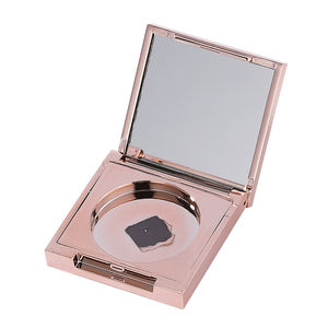 Boîtier carré vide personnalisé pour poudre compacte, emballage cosmétique - Product Image 4