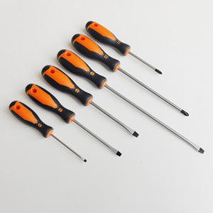 6 Pc Vanadium Steel Screwdriver Set Flathead And Phillips Magnetic For Home Use - Product Image 1