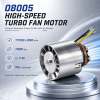 Moteur de ventilateur sans balais BL221208005 de qualité supérieure, à haut débit d'air, de qualité industrielle