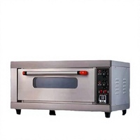 Four de Cuisson Électrique Industriel Commercial à 1 Plateau et 1 Bac, à Contrôle Numérique Automatique / Nouveau Four à Pain Portable pour Boulangerie