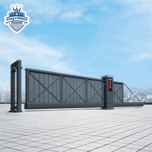 <span class=keywords><strong>Porte</strong></span> coulissante en aluminium de haute qualité, Simple, ironique, clôture de maison, mur de limite, <span class=keywords><strong>ferme</strong></span>, portes d'entrée, conception principale - Product Image 3