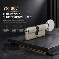 Cylindre de serrure de porte anti-effraction et ignifuge, cylindre de serrure universel pour porte en bois