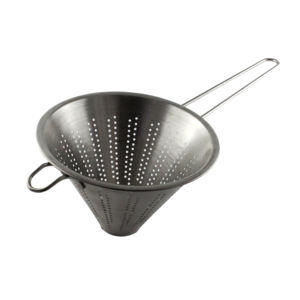 Colador cónico chino profesional de acero inoxidable de 20cm, colador de cocina de Metal para lavado, uso doméstico, función de drenaje - Product Image 1
