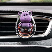 Diffuseur de parfum moderne 10 ml en plastique pour voiture, à fixer sur la grille d'aération, parfum océanique léger longue durée, éliminateur d'odeurs, purificateur d'air
