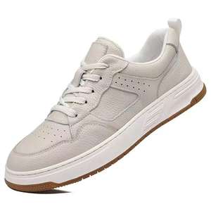 Chaussures pour hommes, nouvelle édition printemps, chaussures de sport en cuir véritable antidérapantes pour hommes - Product Image 1