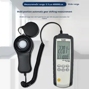 CEM DT-3809 Beleuchtungsstärkemessgerät Lichttester mit LED und Lichtintensitätsmessung - Product Image 1