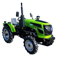 Tracteur agricole 4x4 mini 50 CV à transmission par engrenages, système de direction automatique, 4 roues motrices, avec boîte de vitesses - Fournisseur d'usine